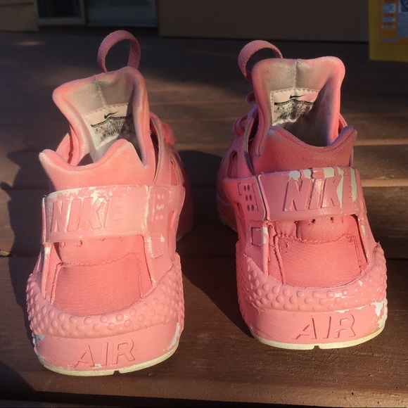 Bubblegum Pink NIKE Huarache Sneakers, US size 8.5 - Picture 5 of 12